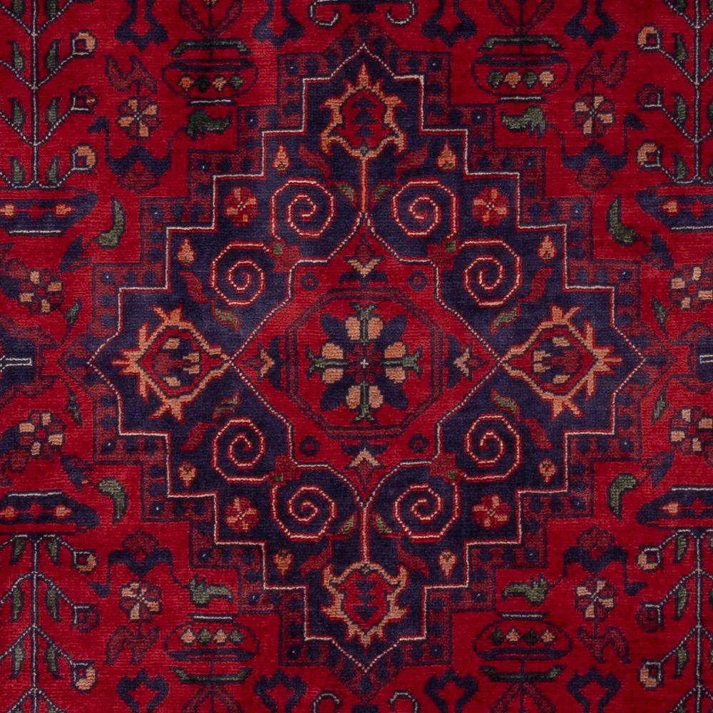 Afghansk teppe - Royal - 150 x 100 cm - rød