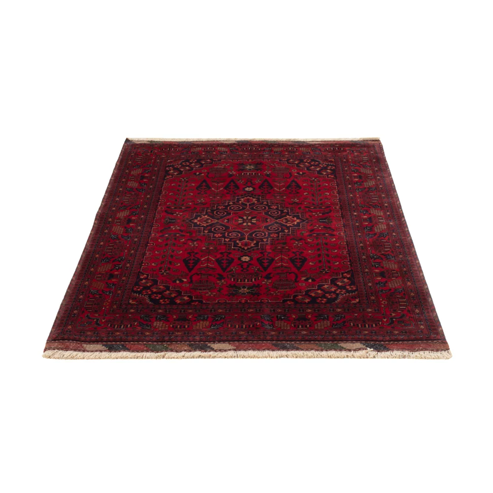 Afghansk teppe - Royal - 150 x 100 cm - rød