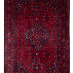 Afghansk teppe - Royal - 150 x 100 cm - rød