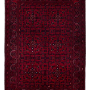 Afghansk teppe - Royal - 150 x 101 cm - rød