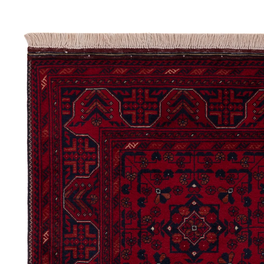 Afghansk teppe - Royal - 150 x 101 cm - rød