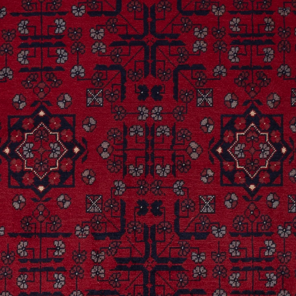 Afghansk teppe - Royal - 150 x 102 cm - rød
