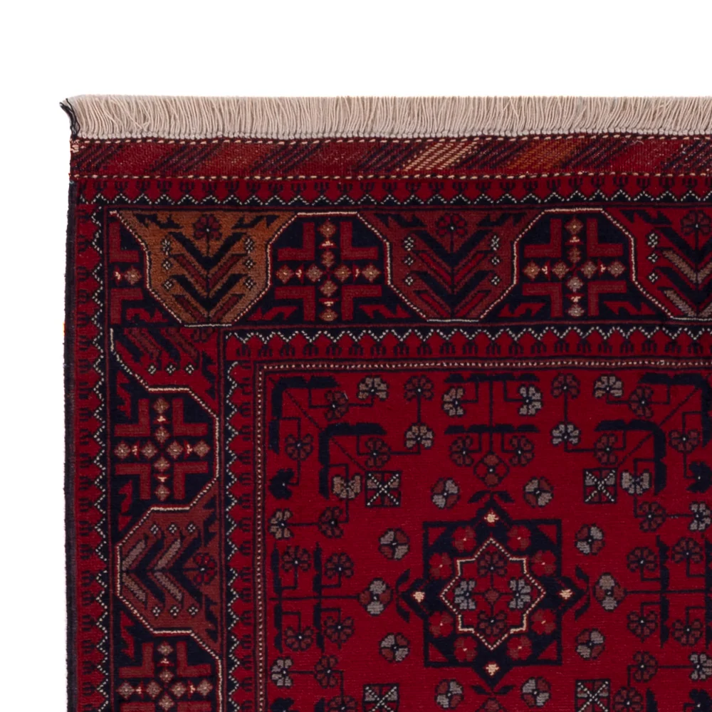 Afghansk teppe - Royal - 150 x 102 cm - rød