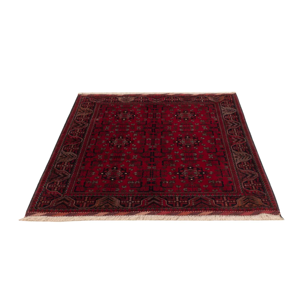 Afghansk teppe - Royal - 150 x 102 cm - rød