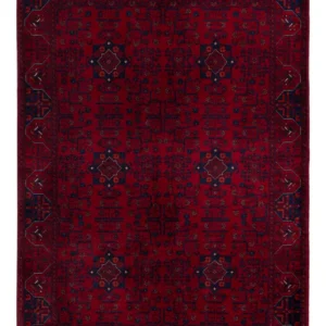 Afghansk teppe - Royal - 150 x 103 cm - rød