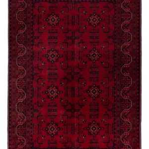 Afghansk teppe - Royal - 150 x 99 cm - rød