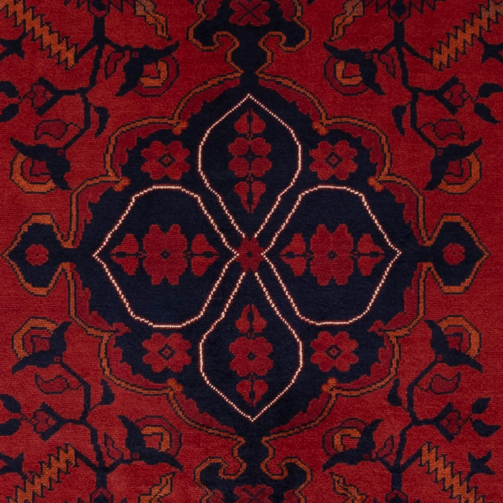Afghansk teppe - Royal - 150 x 97 cm - rød