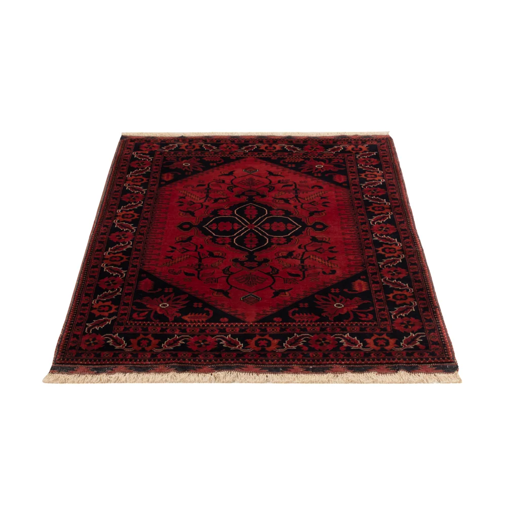 Afghansk teppe - Royal - 150 x 97 cm - rød