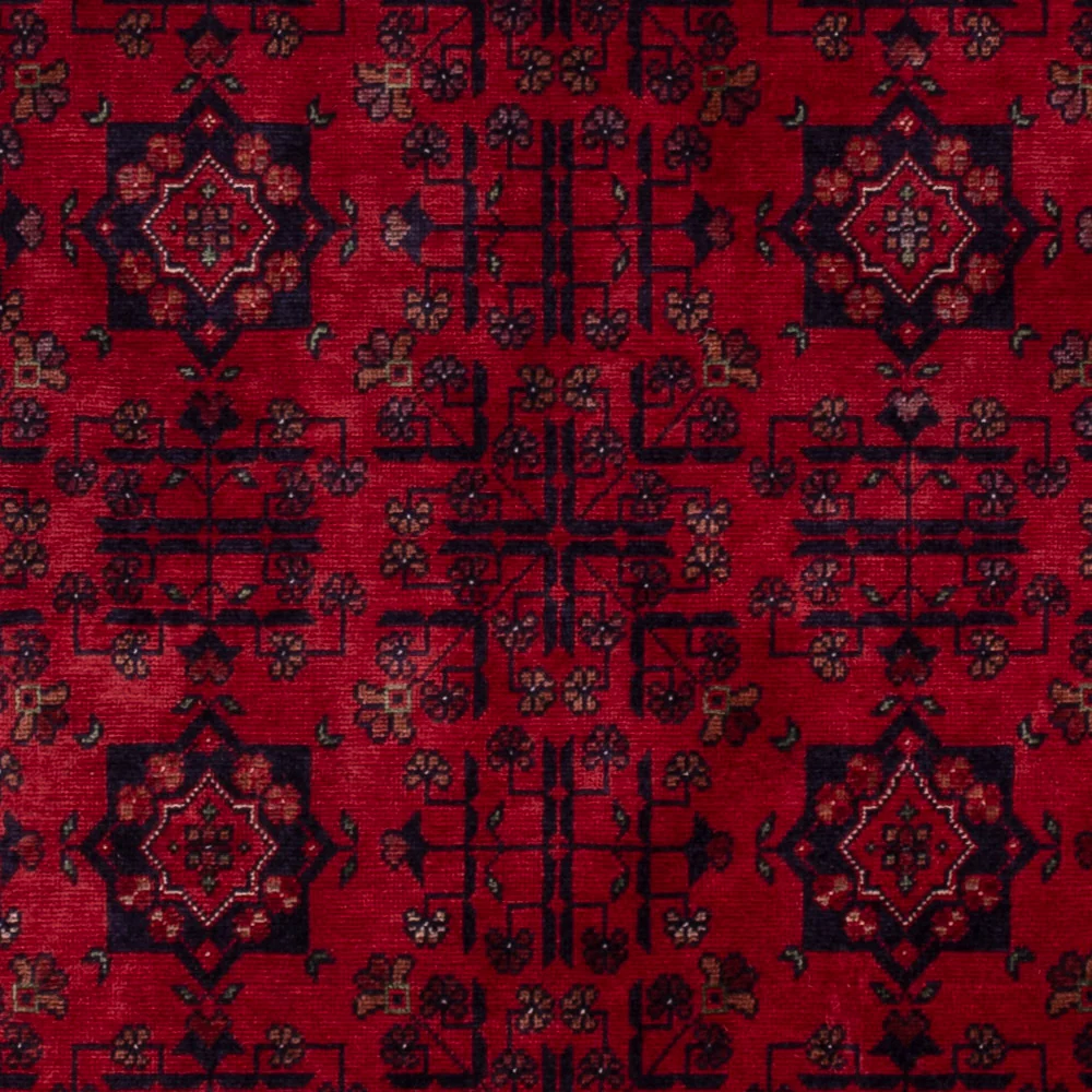 Afghansk teppe - Royal - 150 x 98 cm - rød