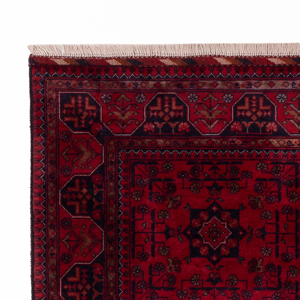 Afghansk teppe - Royal - 150 x 98 cm - rød