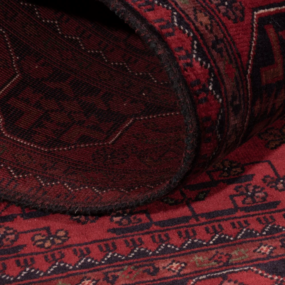 Afghansk teppe - Royal - 150 x 98 cm - rød