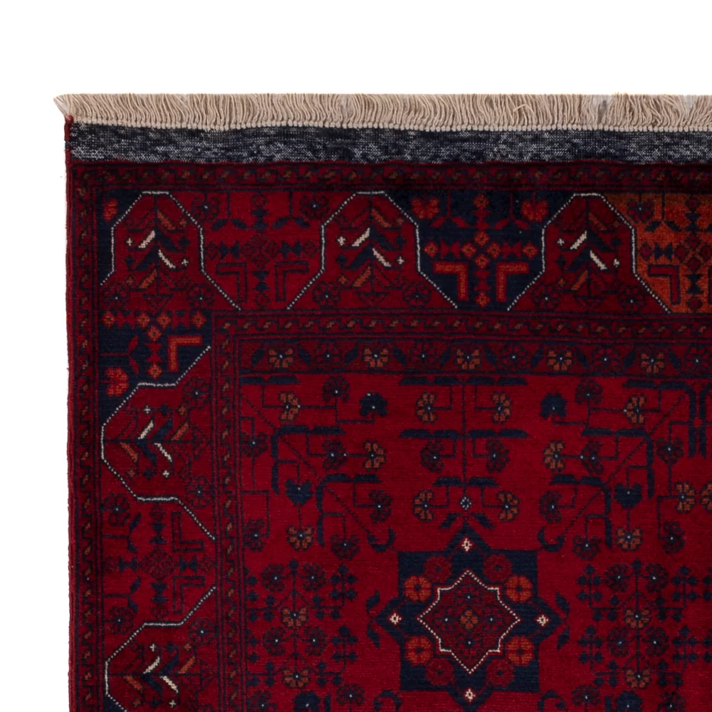 Afghansk teppe - Royal - 151 x 103 cm - rød