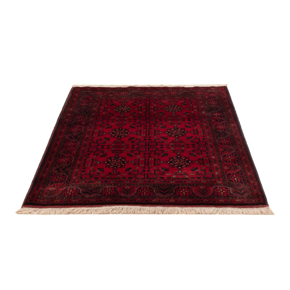 Afghansk teppe - Royal - 152 x 104 cm - rød