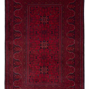 Afghansk teppe - Royal - 152 x 97 cm - rød