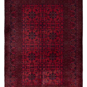 Afghansk teppe - Royal - 154 x 102 cm - rød
