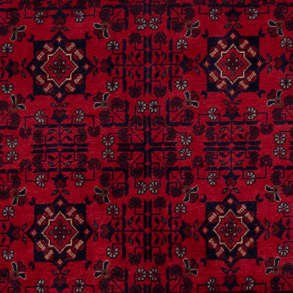 Afghansk teppe - Royal - 158 x 100 cm - rød