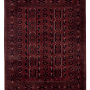 Afghansk teppe - Royal - 187 x 147 cm - rød