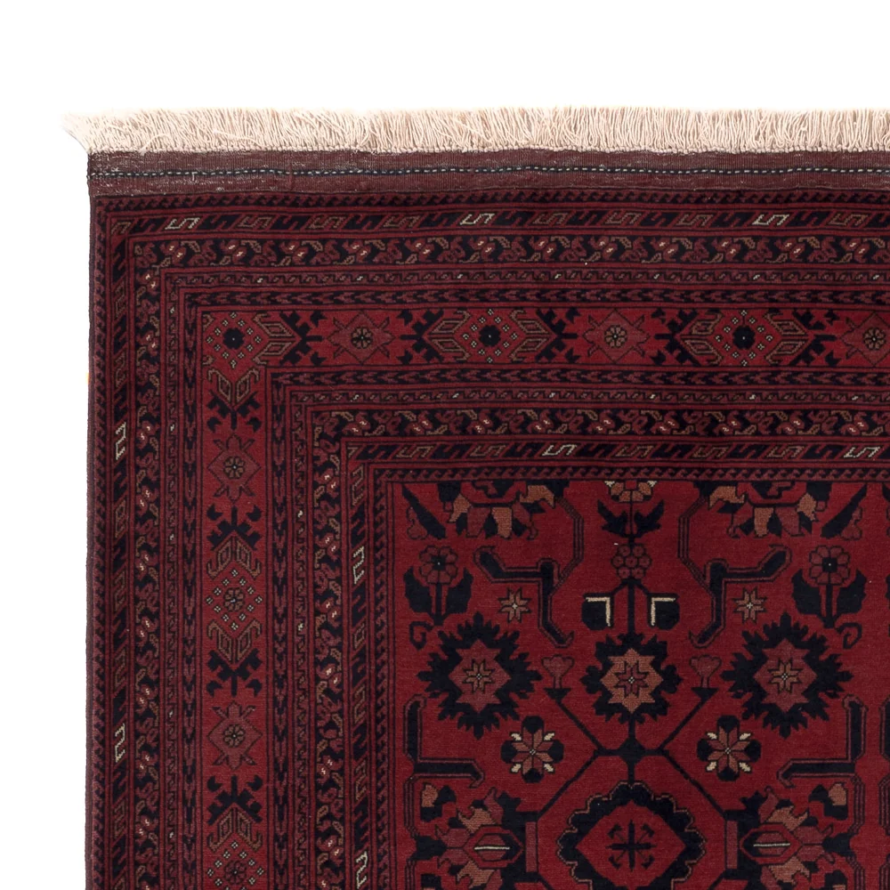 Afghansk teppe - Royal - 196 x 150 cm - rød