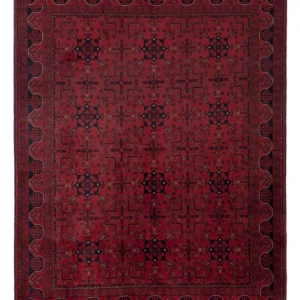 Afghansk teppe - Royal - 197 x 151 cm - rød
