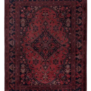 Afghansk teppe - Royal - 200 x 148 cm - rød