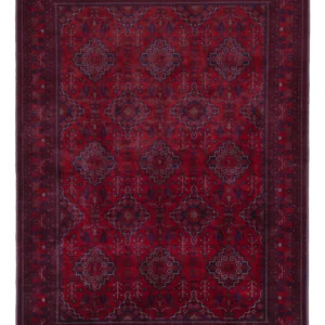 Afghansk teppe - Royal - 231 x 167 cm - rød