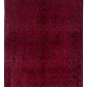 Afghansk teppe - Royal - 233 x 172 cm - rød