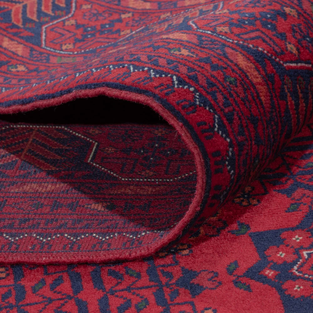 Afghansk teppe - Royal - 235 x 170 cm - rød