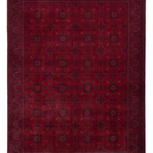 Afghansk teppe - Royal - 235 x 174 cm - rød
