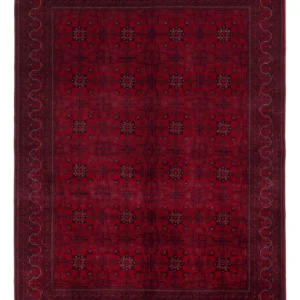 Afghansk teppe - Royal - 236 x 174 cm - rød