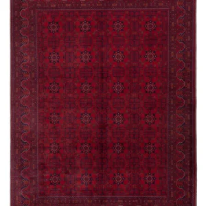 Afghansk teppe - Royal - 240 x 171 cm - rød