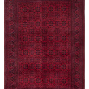 Afghansk teppe - Royal - 243 x 172 cm - rød