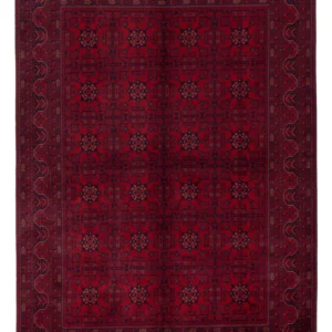 Afghansk teppe - Royal - 248 x 170 cm - rød