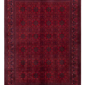 Afghansk teppe - Royal - 250 x 175 cm - rød