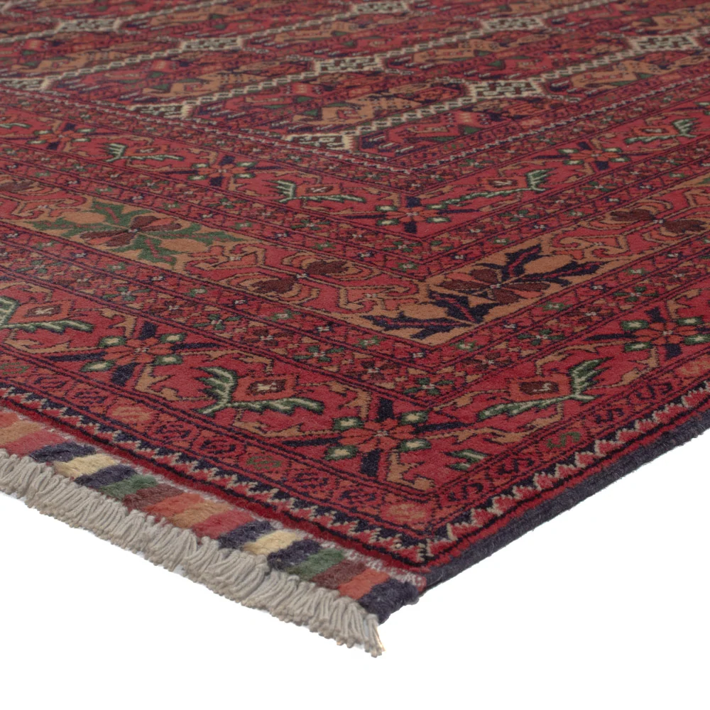 Afghansk teppe - Royal - 283 x 193 cm - mørk rød