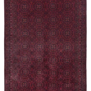 Afghansk teppe - Royal - 283 x 196 cm - mørk rød