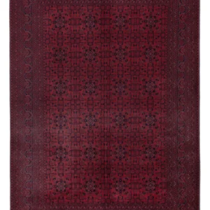 Afghansk teppe - Royal - 289 x 198 cm - mørk rød