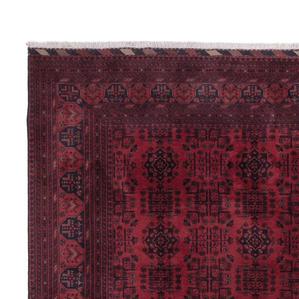 Afghansk teppe - Royal - 290 x 198 cm - mørk rød