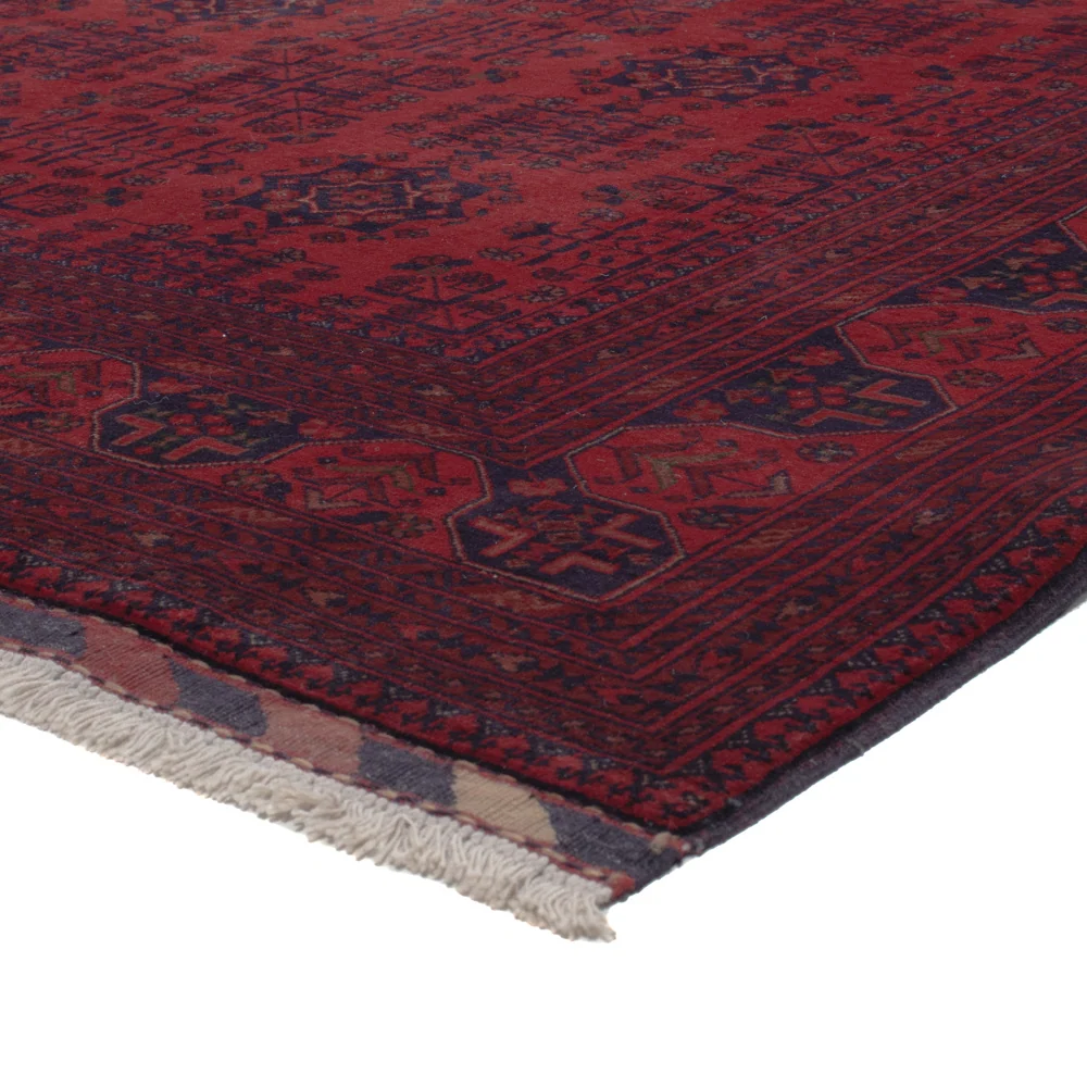 Afghansk teppe - Royal - 290 x 198 cm - mørk rød