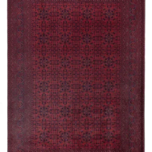 Afghansk teppe - Royal - 290 x 201 cm - mørk rød