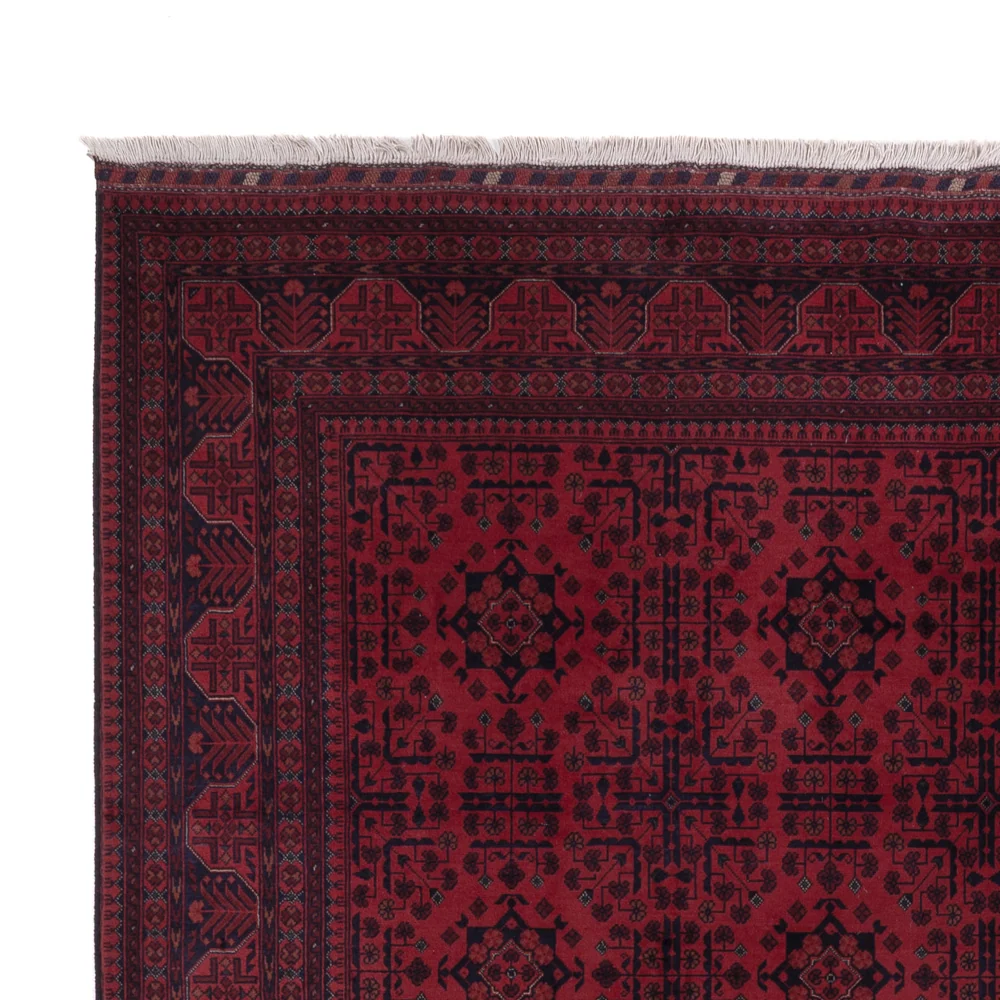 Afghansk teppe - Royal - 293 x 202 cm - mørk rød