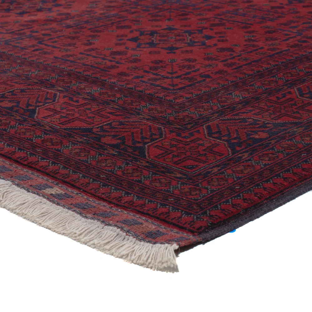 Afghansk teppe - Royal - 293 x 202 cm - mørk rød