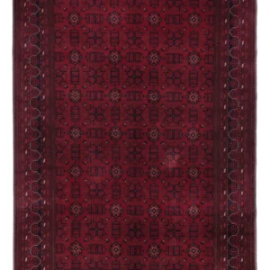 Afghansk teppe - Royal - 293 x 203 cm - mørk rød