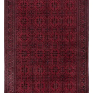 Afghansk teppe - Royal - 294 x 206 cm - mørk rød