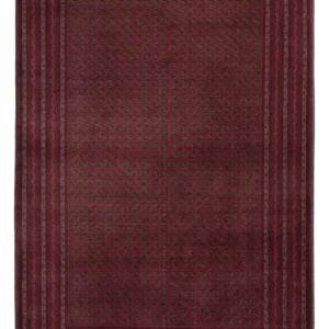 Afghansk teppe - Royal - 297 x 198 cm - mørk rød