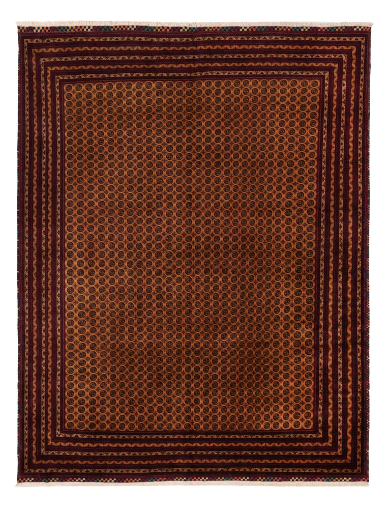 Afghansk teppe - Royal - 334 x 251 cm - flerfarget
