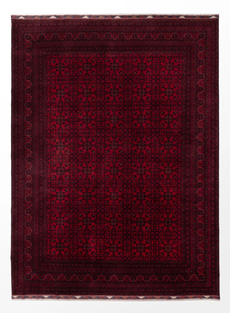 Afghansk teppe - Royal - 350 x 254 cm - rød