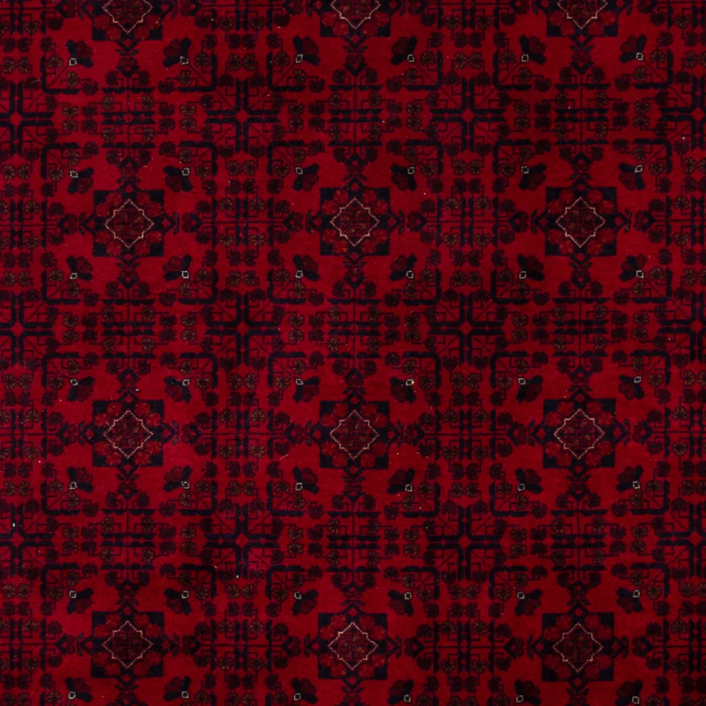 Afghansk teppe - Royal - 350 x 254 cm - rød