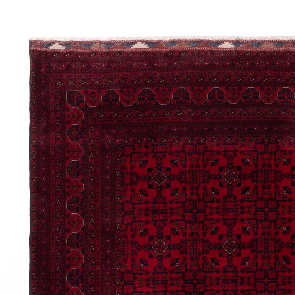 Afghansk teppe - Royal - 350 x 254 cm - rød
