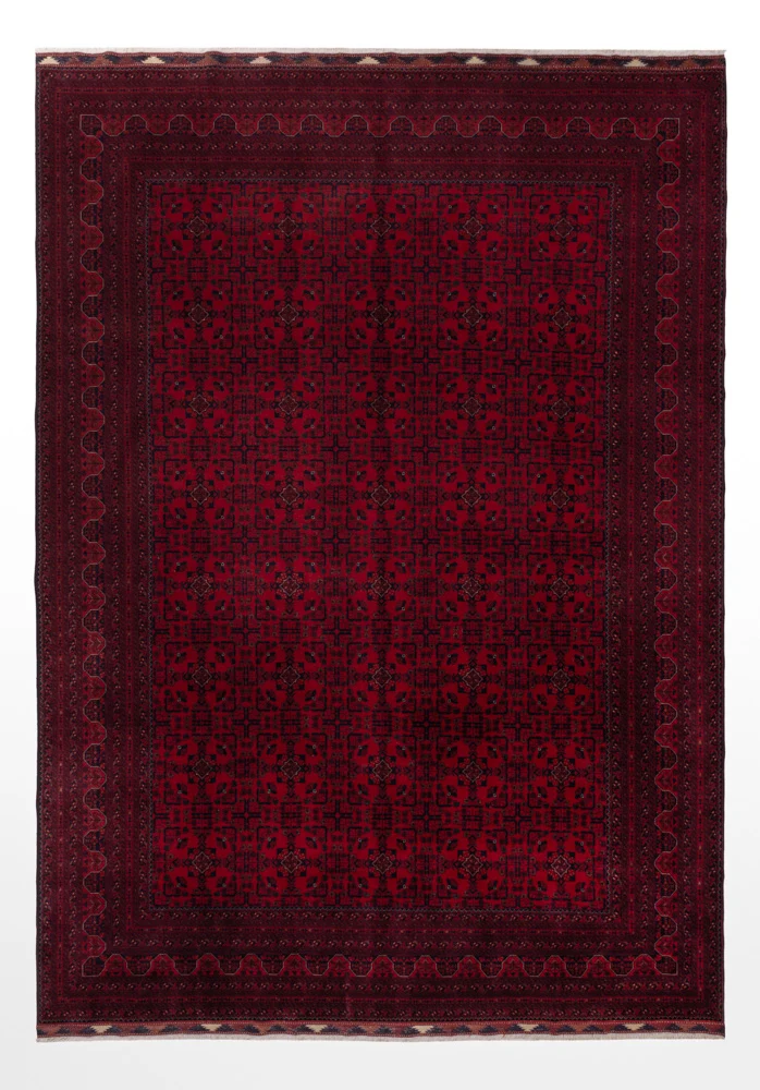 Afghansk teppe - Royal - 355 x 252 cm - rød