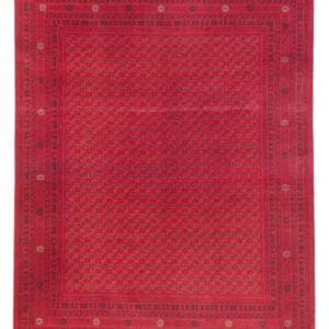 Afghansk teppe - Royal - 380 x 292 cm - rød